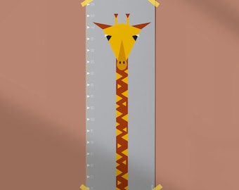Measuring chart / poster "Giraffe"