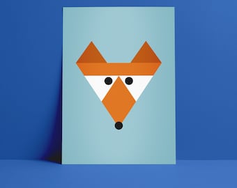 Postcard "Fox"