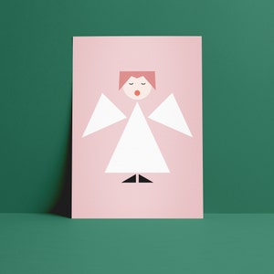 Postkarte Weihnachten "Engel"