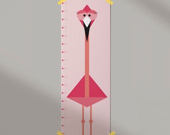 Measuring chart / poster "Flamingo"