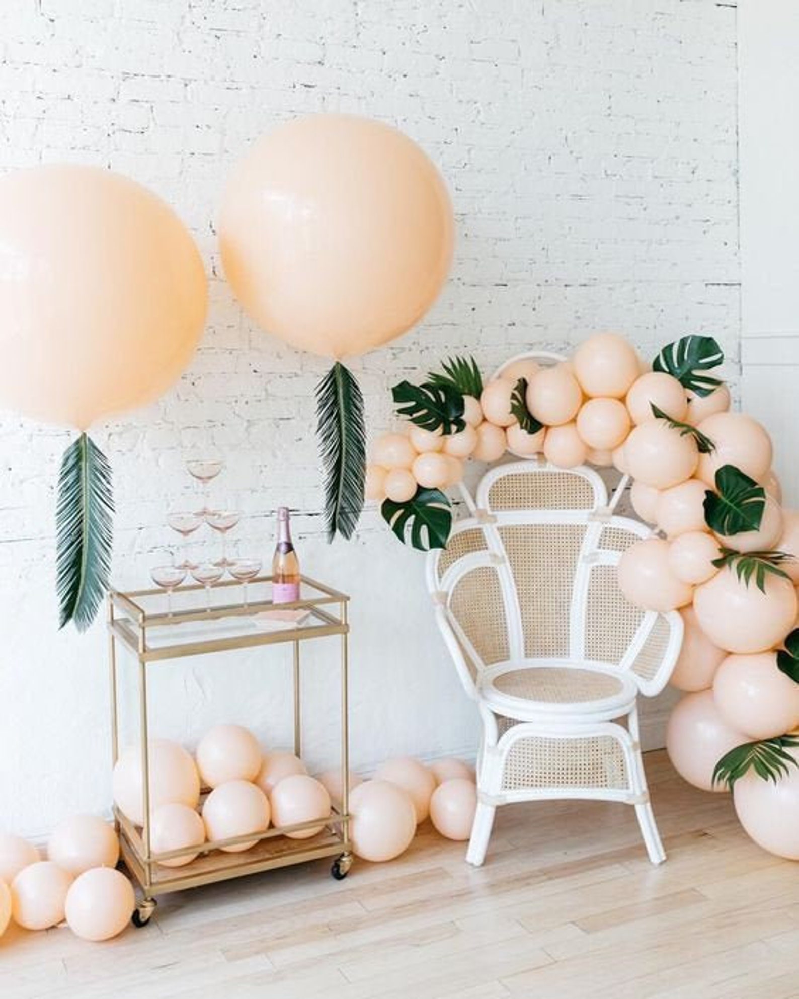Ballongirlande Hochzeit