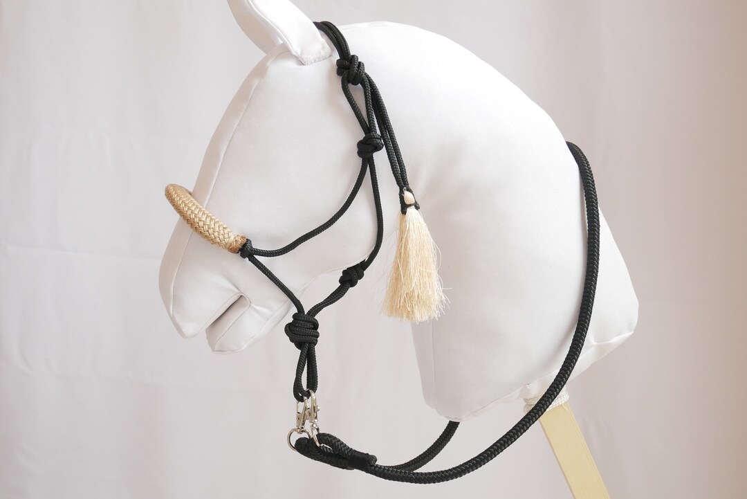 Knotenhalfter Mit Zügeln Für Hobby Horse Etsy