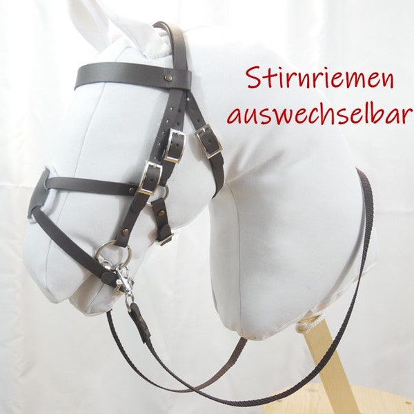 Trense mexikanisch für Hobbyhorse, braun