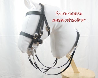 Kandarenzaum für Hobbyhorse, schwarz