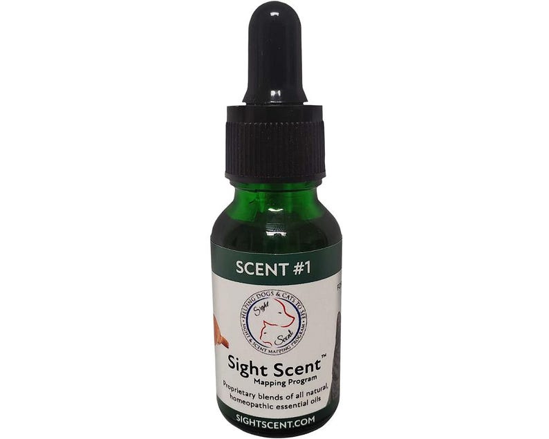 SightScent Mapping Program for Blind, Impaired Dogs Cats, Scent # 1 Refill image 1