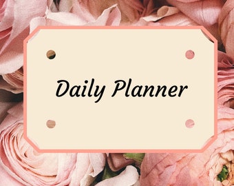 Printable Daily Planner