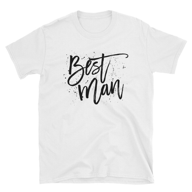 Best Man Wedding Party Tee, Groomsman Shirt, Groom Wedding Party T