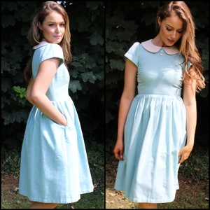 Alice in Wonderland Dress, Princesscore Dress, Disney Princess Gown, Peter Pan Wendy Costume, Fairycore Dress, Cottagecore Dress, Mori Girl