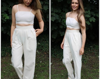 Linen Palazzo Pants: Elegant Boho Style Trousers