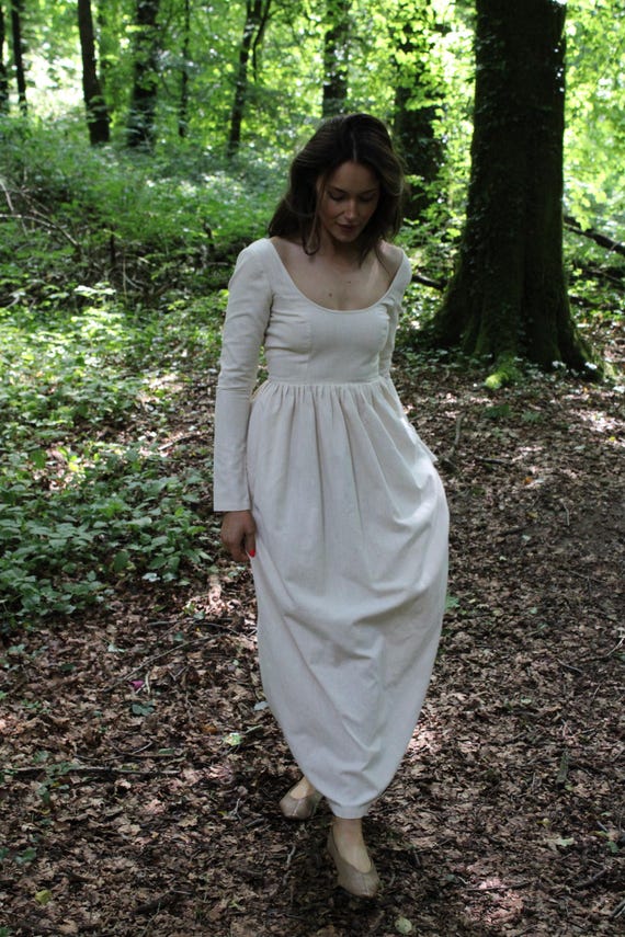 chinese dress ladies Long Tulle V-Neck Puffy Sleeve Cottage Core Dress main image 0