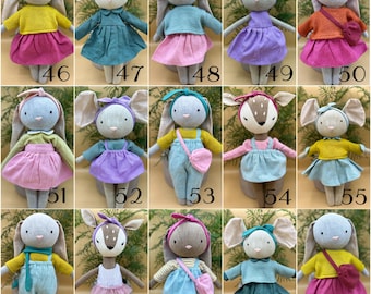 NEW Spring Season Outfits - Extra Costumes for Stuffed Animals - Dolls Clothes Fashion Style Accessories Fabric Art Dress Up Kids Toys Baby