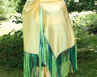 Native American Pow Wow Regalia Fancy Dance Girl S Skirt Etsy Native American Pow Wow Regalia Fancy Dance Girl S Skirt Etsy