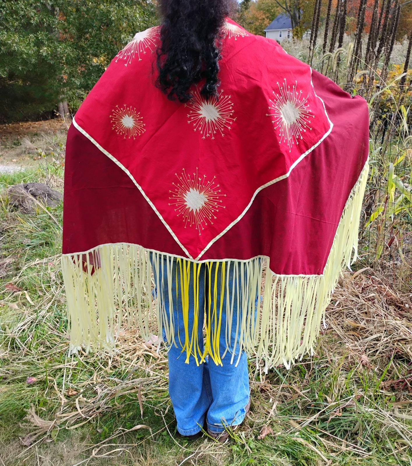 Kalinga Ashok Cape Scarf With Armholes Saks Off Fifth Burberry