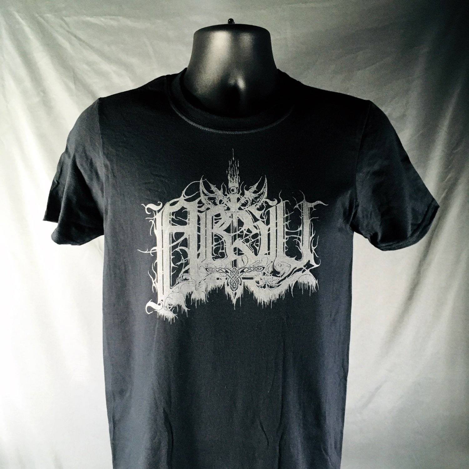 Absu Logo 1994 Official T-Shirt grey print | Etsy