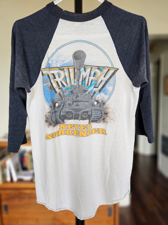 Rare Vintage 80s Triumph Band T-shirt