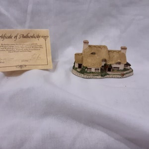 David Winter Porcelain House YEOMANS FARM HOUSE Collectable Figurines Decoration Christmas