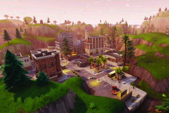 Fortnite Tours Incline Murale Etsy - 