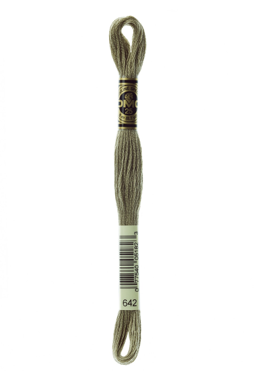 Stranded Cotton – DMC Embroidery Thread. Dark Colour Codes 642, 645 ...