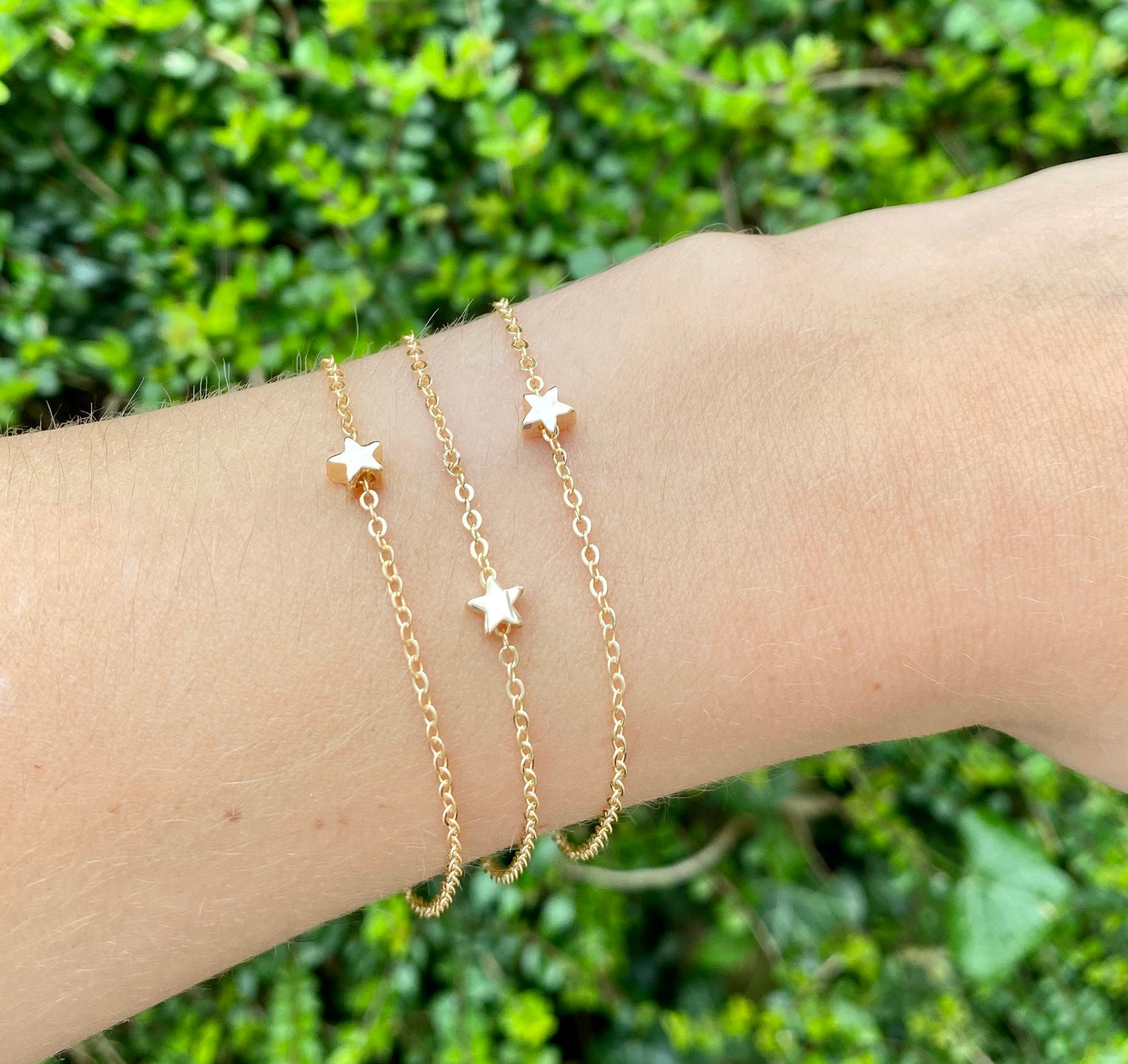 Gold Star Bracelet