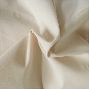 Baumwollstoff Nesselstoff 170cm breit ab 1m (3,82Eur/qm) natur Segeltuch Sonnensegel, Meterware