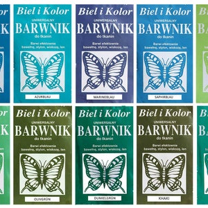 Batikfarbe Textilfarbe 289,00EUR/kg 9Stofffarbe Batik Farbe Stoff Färben 10g Beutel image 3