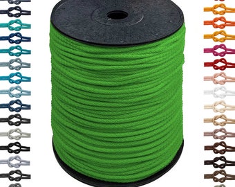 Polyesterseil 200m x 5,5mm (0,15EUR/m) Polyesterschnur Polyesterkordel Makramee Kordel Schnur