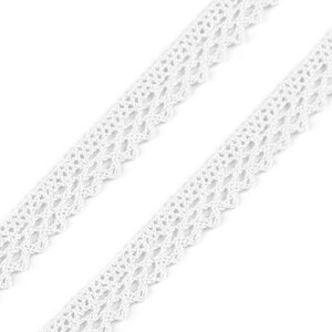 Klöppelspitze 5m x 12mm breit 0,68EUR/m Farbwahl Spitze Spitzenband Spitzenborte Häkelspitze Bild 9