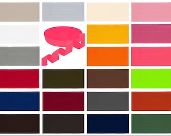 Gurtband Polyester 1m PES Trägerband Riemen Tragband 38mm breit Farbwahl