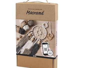 Makramee Set  Traumfänger für Einsteiger mit Videoanleitung