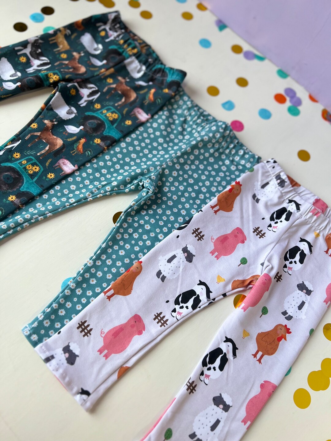 Printed Leggins for Toddlers Anibendod Etsy