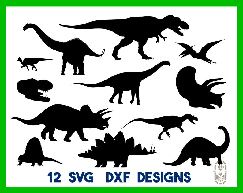 Download Dinosaur SVG Bundle 24 Dinosaur Quotes and Silhouette Dino | Etsy
