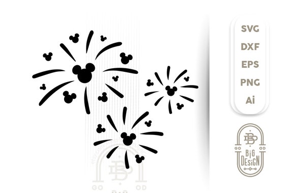 Download Disney Castle Fireworks svg Disney Fireworks svg Mickey | Etsy