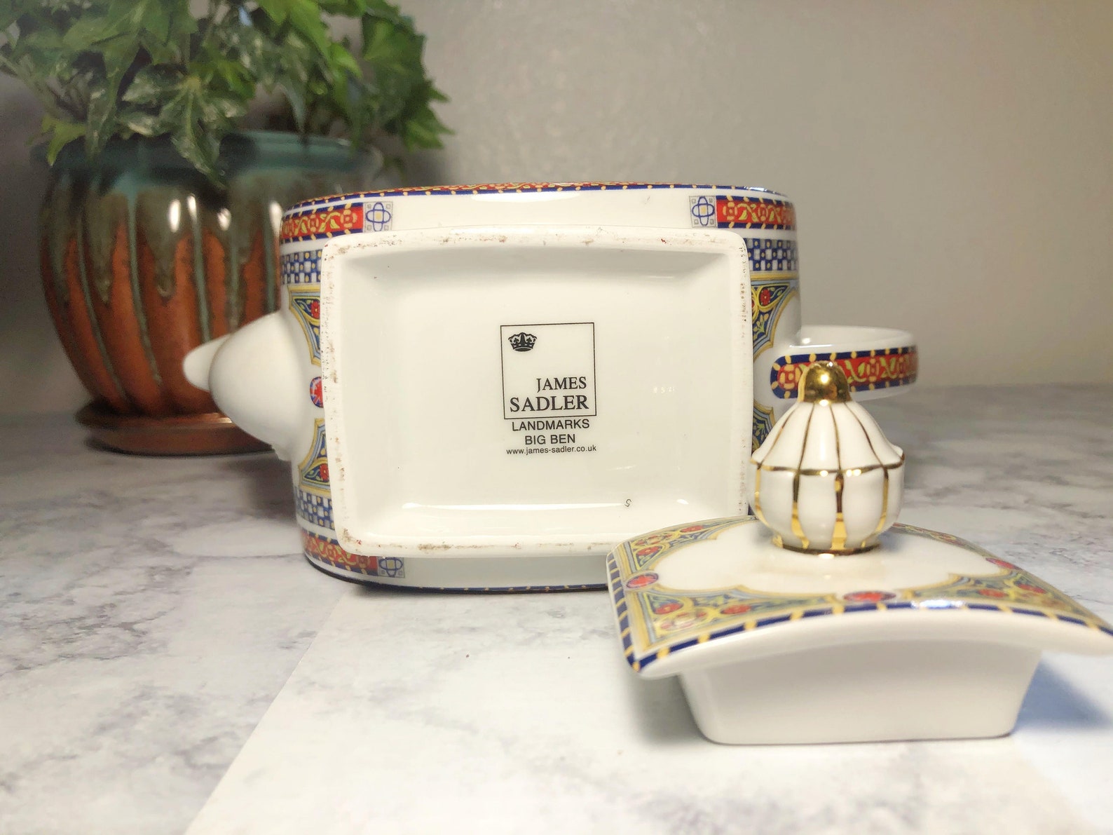 Vintage Big Ben London Teapot From the James Sadler Etsy