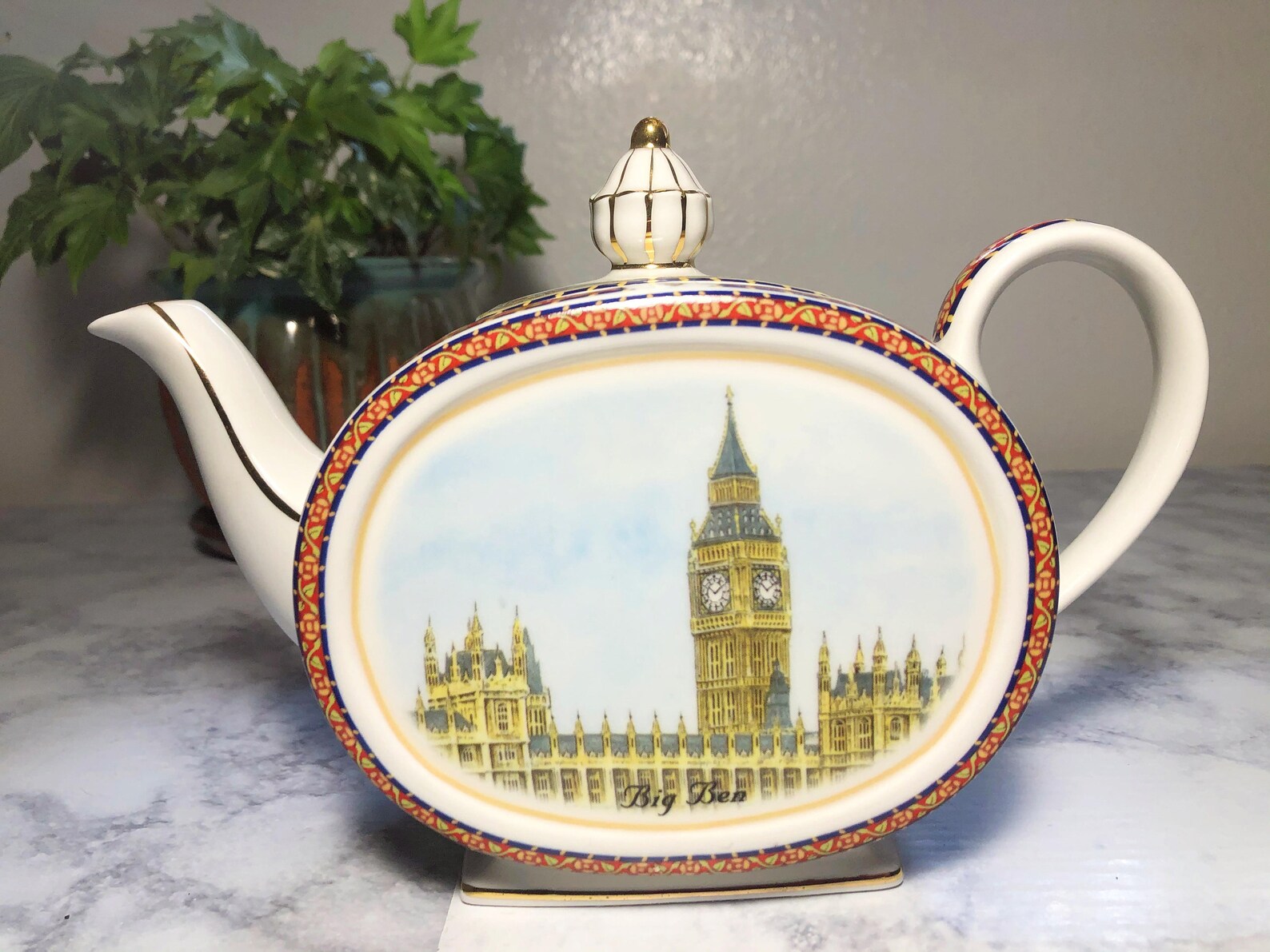 Vintage Big Ben London Teapot From the James Sadler Etsy