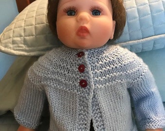 Blue Newborn Sweater