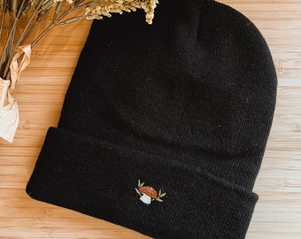 Embroidered Beanie / Winter Hat