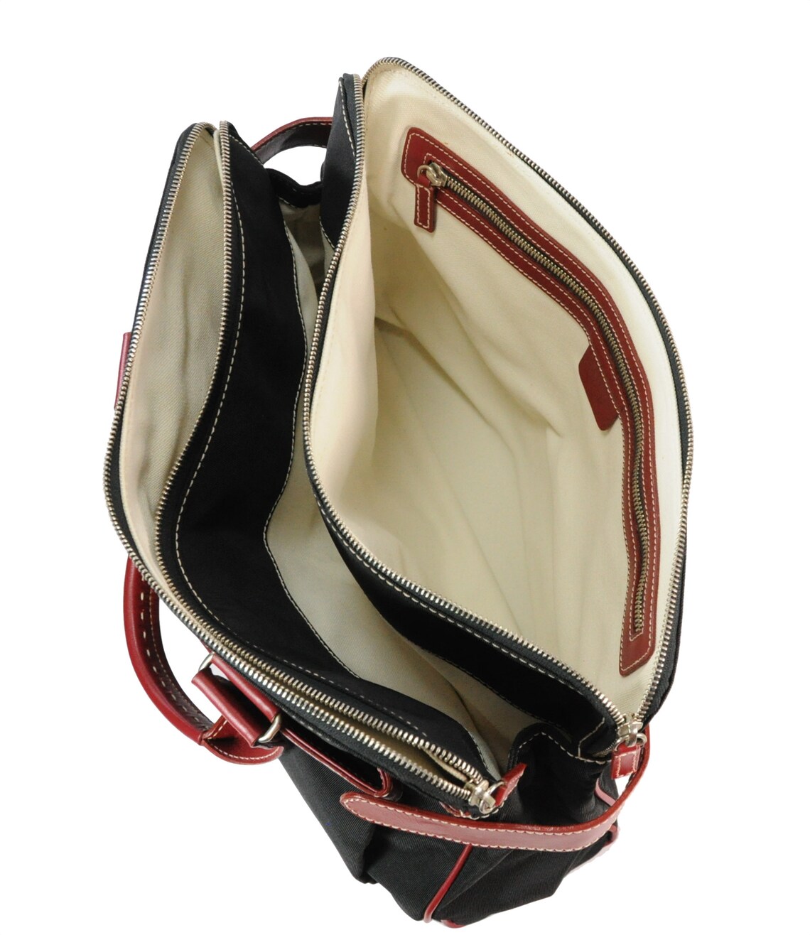 Briefcase With Shoulder Strap. Real Leather . Made in Italy Etsy UK