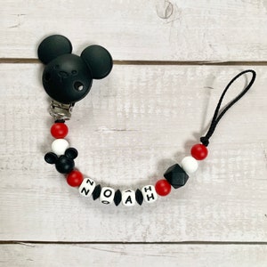 Pacifier chain with name image 1