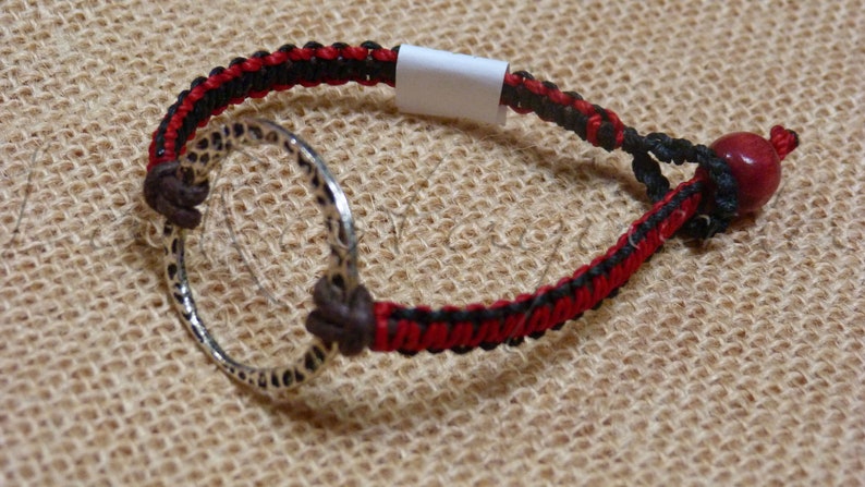 Pulsera de macramé donut. Rrf.Don imagen 2