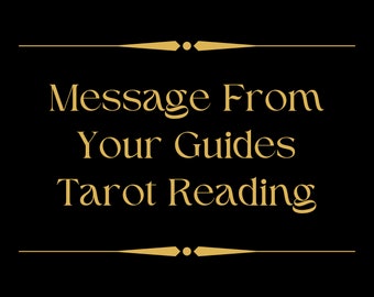 Message From Your Guides Email Tarot Reading With Fast Delivery