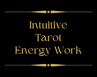 Magia y trabajo energético del Tarot intuitivo con entrega rápida: obtenga la energía que más necesita