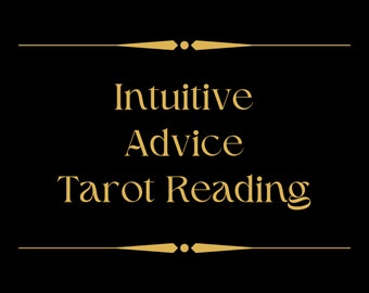 Intuitive Advice Customizable Email Tarot Reading With Fast Delivery