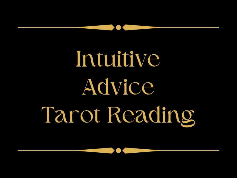 Intuitive Advice Customizable Email Tarot Reading With Fast Delivery image 1