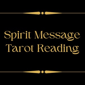 Geist Nachricht E-Mail Tarot Lesung mit schneller Lieferung - Halloween - Samhain - Geister Nachrichten - Geist Lesung