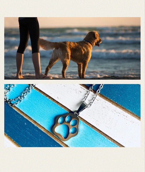 Animal necklace/paw necklace silver/minimalist pet necklace/paw/dog/cat/bear/animal welfare/lucky charm/animal love/pendant
