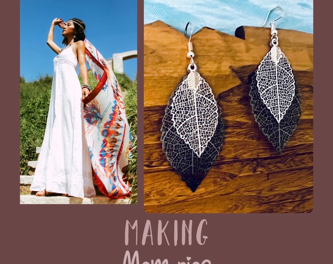 Leaf earrings gold hanging*Leaf earrings gold*Leaf earrings hanging*Leaf jewelry*Leaf earrings*Leaf earrings hanging