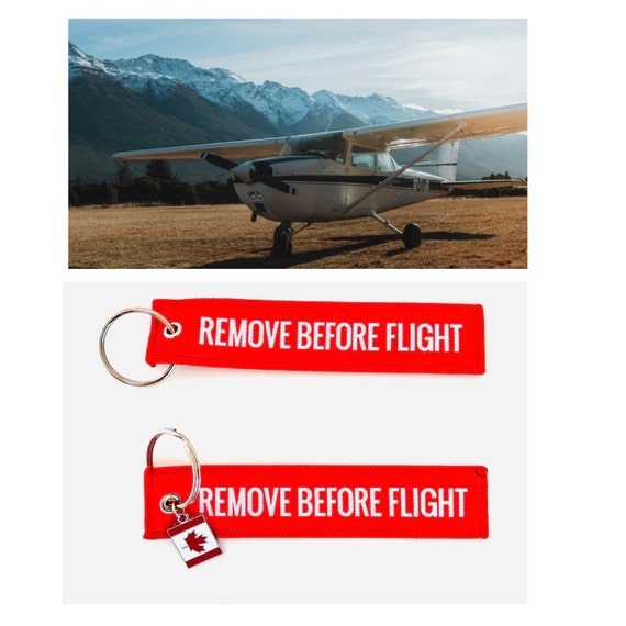 Remove before Flight Keychain/Canada Flag/Luggage Tag/Luggage Tag Canadian Flag/Souvenir/Maple Leaf/Canada/Gift
