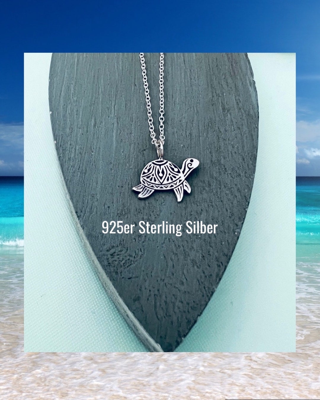 Turtle Pendant Necklace * Turtle Necklace * Turtle Necklace 925 Silver ...