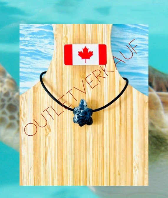 Turtle Necklace/Sodalite Turtle Gemstone Necklace/Sea Turtle/Surfer Necklace/Ocean/Canada/Nova Scotia/Healing Stone/Power Stone