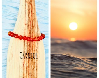 Carnelian bracelet*Carnelian jewelry*Carnelian pearl bracelet*Carnelian bracelet*Carnelian pearl bracelet elastic*Carnelian bracelet*Bracelet with letter